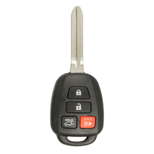 Keyless2Go Keyless2Go 4 Button Remote Key Replacement for Toyota GQ4-52T / 89070-0R100 / H Chip Shop Automotive