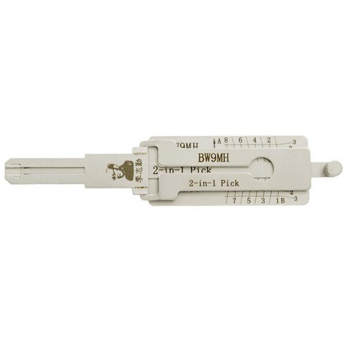 Original Lishi Original Lishi BW9MH BMW Bike Laser Key 2-in-1 Pick - Anti Glare Original Lishi Tools For Motorcycles Original Lishi Original Lishi BW9MH BMW Bike Laser Key 2-in-1 Pick - Anti Glare Original Lishi Tools For Motorcycles