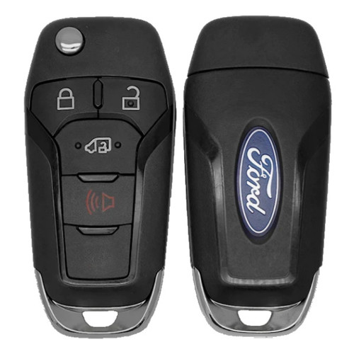 Strattec (5938098) Ford 4 Button Remote Flip Key N5F-A08TAA, 164-R8236, 315 MHz - New, OEM