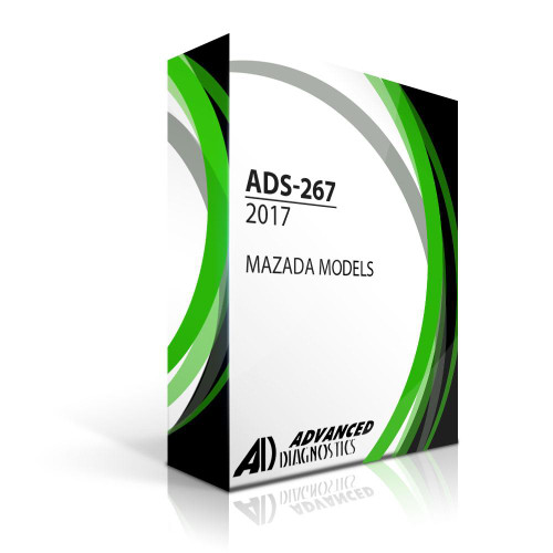 Advanced Diagnostics Advanced Diagnostics Software ADS-267 Mazda Models from 2017 and Up Advanced Diagnostics