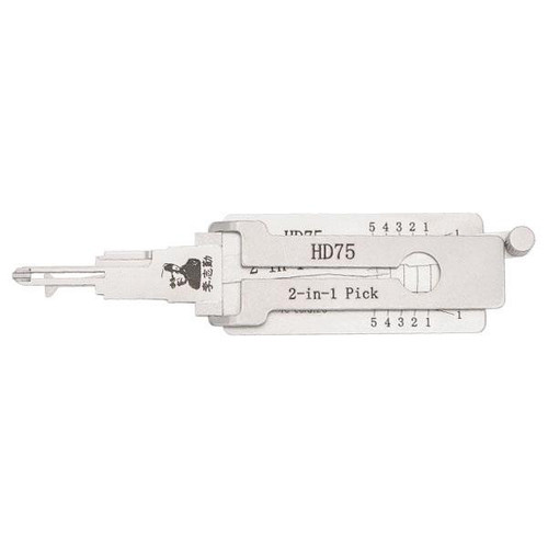 Original Lishi Original Lishi 2-in-1 Pick and decoder For Honda HD75 - Anti Glare Our Automotive Brands