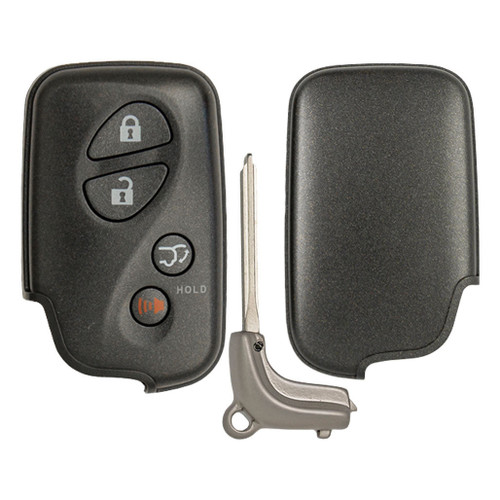 Keyless2Go Keyless2Go 4 Button Shell For Lexus Smart Proximity Remote Key HYQ14AAB, HYQ14ACX, HYQ14AEM Smart Key Shells