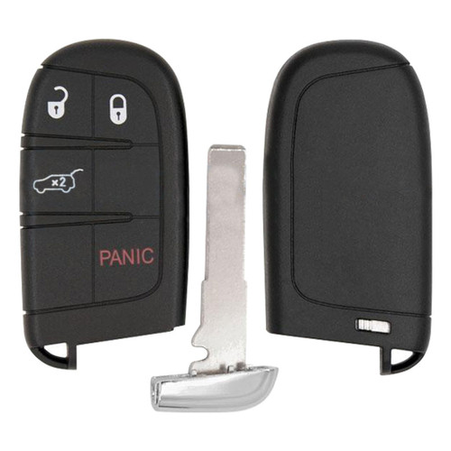 Keyless2Go Keyless2Go 4 Button Shell For Jeep Compass Smart Proximity Remote Key M3N-40821302 Shop Automotive