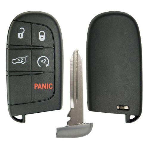 Keyless2Go Keyless2Go 5 Button Shell For Dodge Jeep Smart Proximity Remote Key M3N-40821302 Keys & Remotes