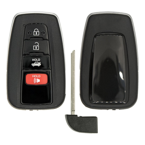 Keyless2Go Keyless2Go 4 Button Shell For Toyota Smart Proximity Remote Key HYQ14FBE, HYQ14FBC, HYQ14AHP, HYQ14FBN Shells