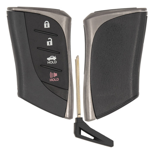 Keyless2Go Keyless2Go 4 Button Shell For Lexus Smart Proximity Remote Key HYQ14FBF Smart Key Shells