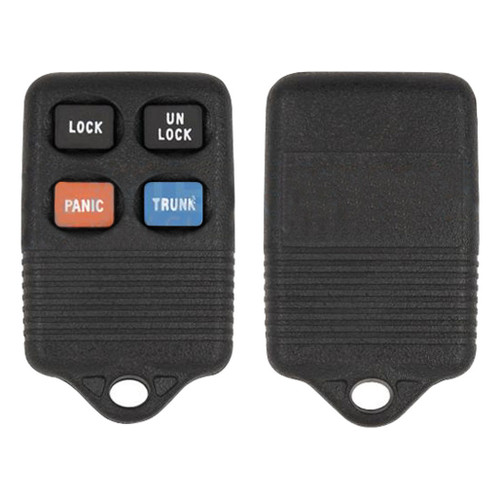 Keyless2Go Keyless2Go 4 Button Replacement Shell for Ford Remotes FCC GQ43VT4T Shells
