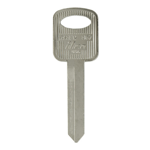ilco ILCO AL01457002 H67 Mechanical Key, Pack of 10 Keys & Remotes