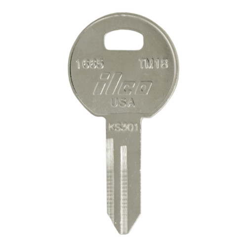 ilco ILCO TM18 Mechanical Key, Pack of 10 Keys & Remotes