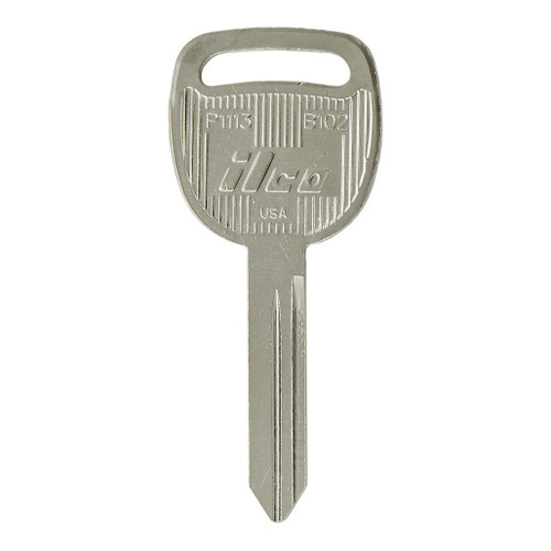 ilco ILCO AL00000132 B102 Mechanical Key, Pack of 10 Keys & Remotes
