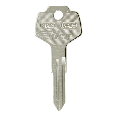 ILCO AF00007372 DA25 Mechanical Key, Pack of 10