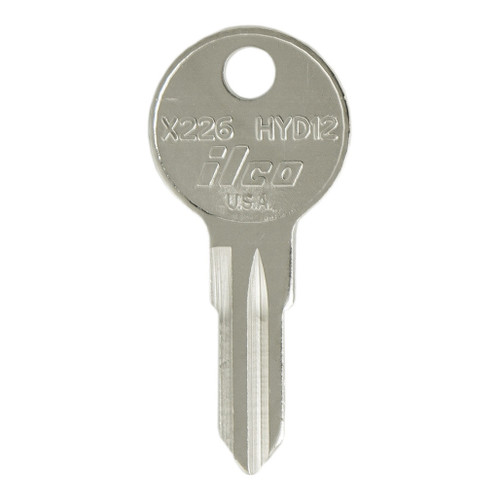 ilco ILCO AF01505002 HYD12 Motorcycle Mechanical Key, Pack of 10 ILCO