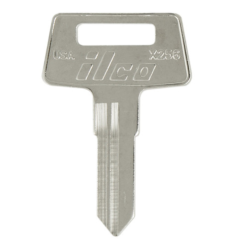ilco ILCO AF00007152 X256 Motorcycle Mechanical Key, Pack of 10 Keys & Remotes