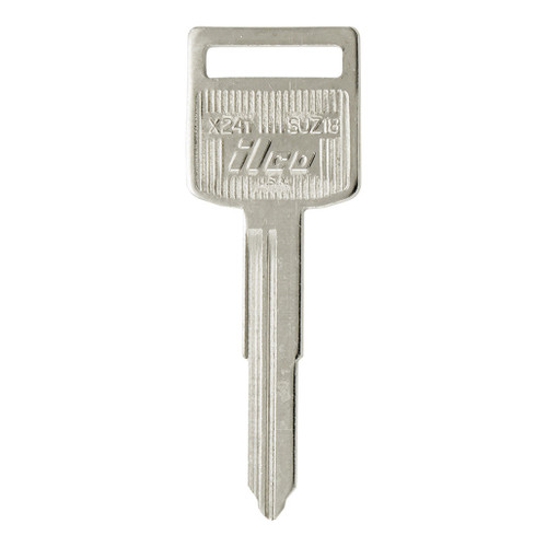 ILCO AF01636002 SUZ18 Motorcycle Mechanical Key, Pack of 10