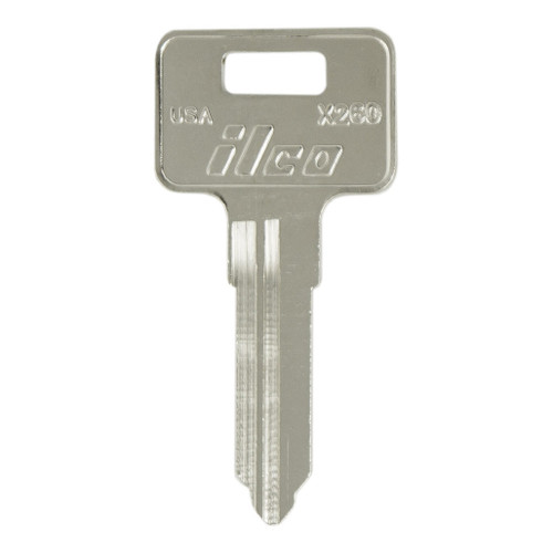ILCO AF00007192 X260 Motorcycle Mechanical Key, Pack of 10