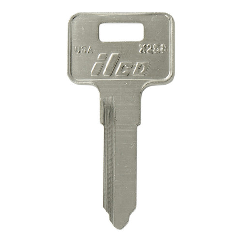 ilco ILCO AF00007172 X258 Motorcycle Mechanical Key, Pack of 10 Automotive Keys