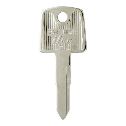 ilco ILCO AF01008012 HD73 Motorcycle Mechanical Key, Pack of 10 Our Brands