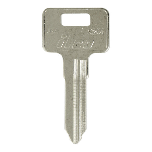 ilco ILCO AF00007202 X261 Motorcycle Mechanical Key, Pack of 10 ILCO