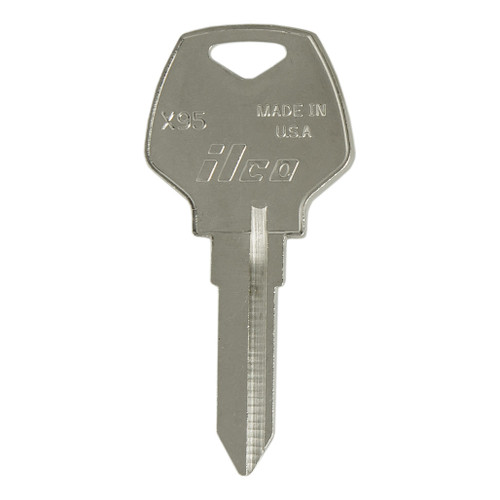 ilco ILCO AF00001112 X95 Motorcycle Mechanical Key, Pack of 10 Keys & Remotes