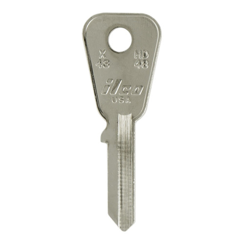 ilco ILCO AF00003152 HD48 Motorcycle Mechanical Key, Pack of 10 Automotive Keys
