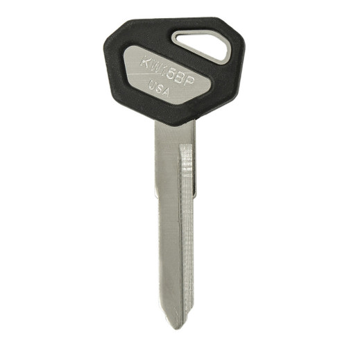 ILCO AJ00000201 KW15BP Motorcycle Plastic Head Key, Pack of 5