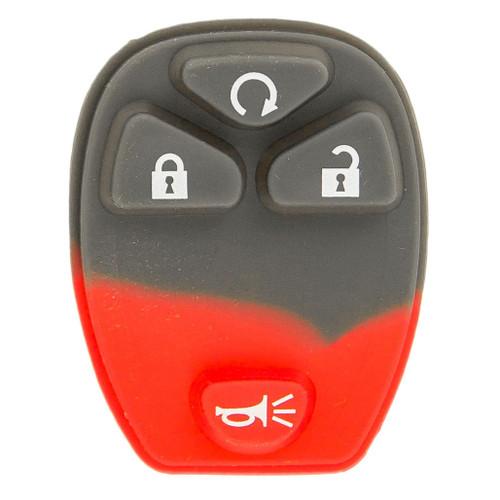 Keyless2Go 4 Button Remote PAD ONLY For GM OUC60270 OUC60221 20952474 - 5 PACK Keys & Remotes