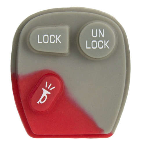 Keyless2Go 3 Button Replacement PAD for GM KOBLEAR1XT KOBUT1BT 15732803 15042968 - 5 PACK Shop Automotive