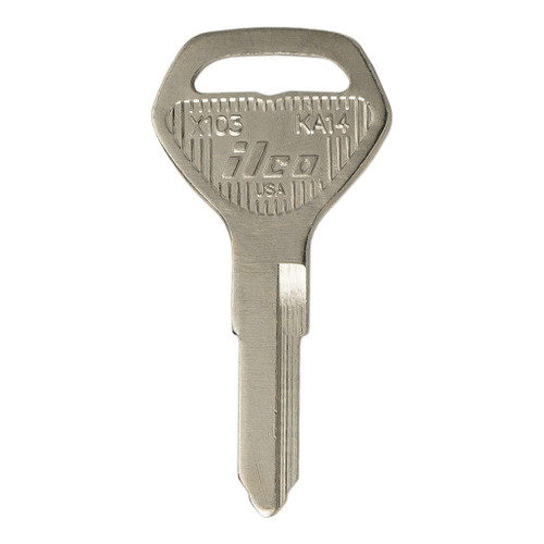 ilco ILCO AF40991002 KA14 Motorcycle Mechanical Key, Pack of 10 Motorcycle Keys