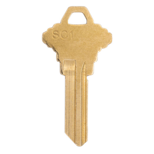 Keyless2Go Keyless2Go Schlage SC1 1145 5-Pin Key Blank (100 Pack) - Brass Residential / Commercial Keys