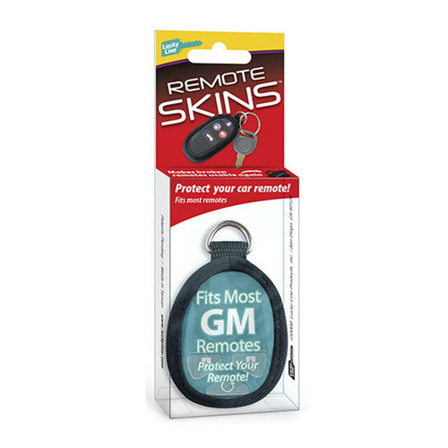 Lucky Line Lucky Line Remote Skin For GM Black - 5 Pcs - Carded Our Brands