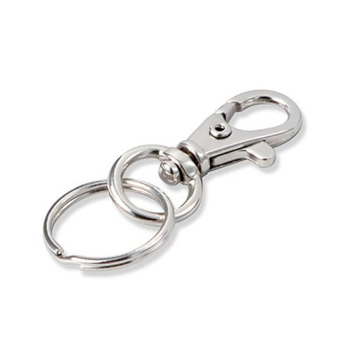 Lucky Line Lucky Line MINI Trigger Snap With Split Key Ring - 5 Pcs - Carded Keys & Accessories