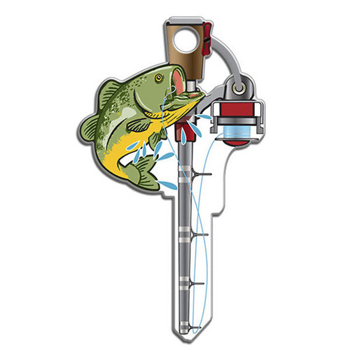 Lucky Line Lucky Line Key Shapes Fishing - 5 Pack - Kwikset KW Our Brands Lucky Line Lucky Line Key Shapes Fishing - 5 Pack - Kwikset KW Our Brands