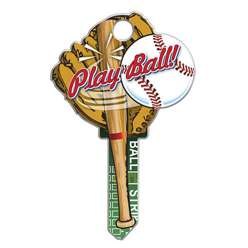 Lucky Line Lucky Line Key Shapes Baseball - 5 Pack - Schlage SC Lucky Line