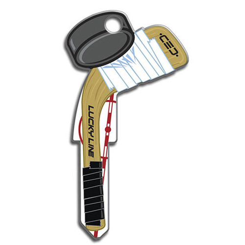 Lucky Line Key Shapes Hockey  - 5 Pack - Schlage SC