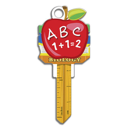 Lucky Line Lucky Line Key Shapes Teacher - 5 Pack - Schlage SC Our Brands