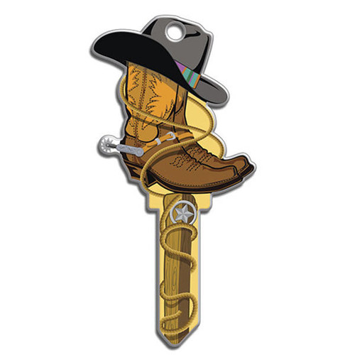 Lucky Line Lucky Line Key Shapes Cowboy - 5 Pack - Kwikset KW Our Hardware Brands