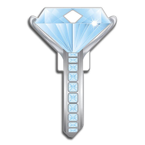 Lucky Line Key Shapes Diamond Ring  - 5 Pack - Schlage SC