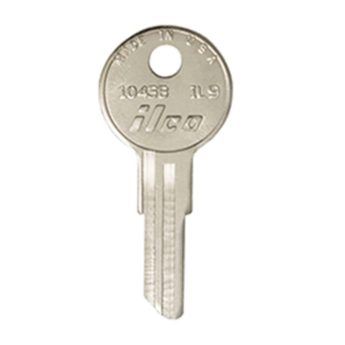 ilco ILCO 1043B IL9 Illinois Cabinet Lock / Reset Switch Key Blank -10 Pack ILCO