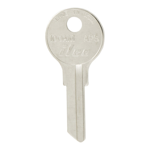ILCO 100AM-AP5 Chicago Steelcase Filing Cabinet Key Blank - 10 Pack