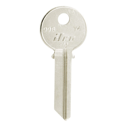 ilco ILCO 998 Y4 EN11GMK Yale Key Blank - Nickel silver - 10 Pack Keys & Accessories