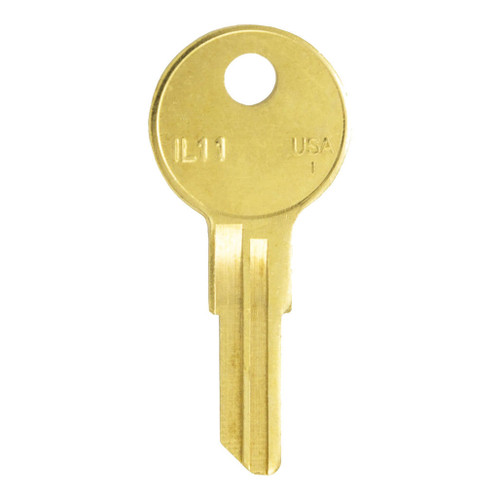 ilco ILCO IL11 1043J Illinois Key Blank - Brass - 50 Pack ILCO