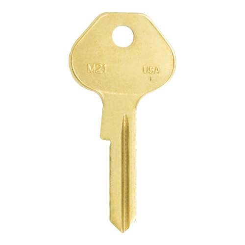 ilco ILCO M21 1092-7000 Master Padlock Key Blank - Nickle Plated Brass - 50 Pack Our Brands