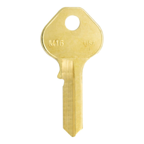 ilco ILCO M16 M27 fit Master Padlock Key Blank - Brass - 50 Pack Padlocks