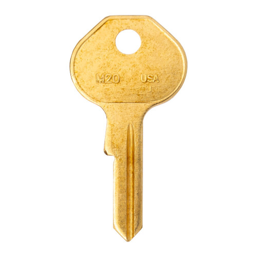 ILCO M20 1092-6000 Master Padlock Key Blank - Brass - 50 Pack