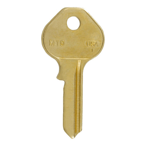 ilco ILCO 1092N Master Lock M10 Key Blank - Brass - 50 Pack Our Hardware Brands