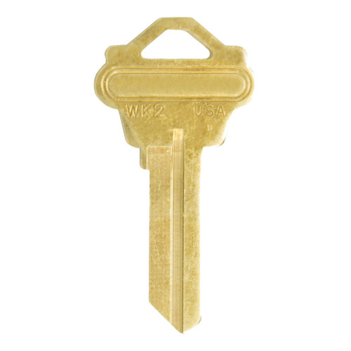 ILCO WK2 1175N Weslock Key Blank - Brass - 50 Pack