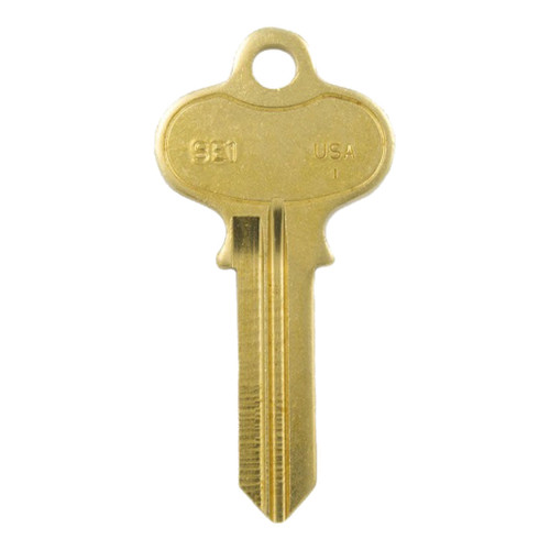 ILCO SE1 1022 Segal Lockset Key Blank - Brass - 50 Pack