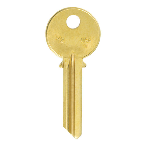 ilco ILCO Y2 EZ Yale Key Blank - Brass - 50 Pack Our Brands