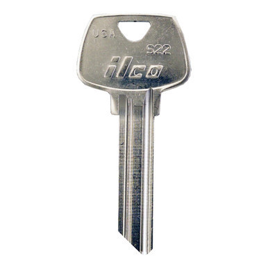 ilco ILCO EZ S22 Sargent Key Blank - Nickle Silver - 10 Pack Residential / Commercial Keys