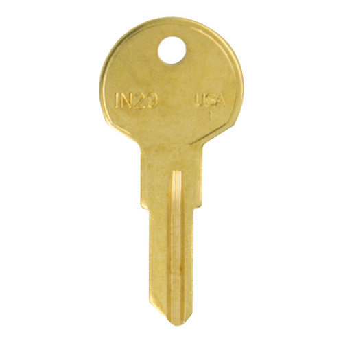 ilco ILCO IN29 1054UN Ilco Lockset Key Blank - Brass - 50 Pack Key Blanks